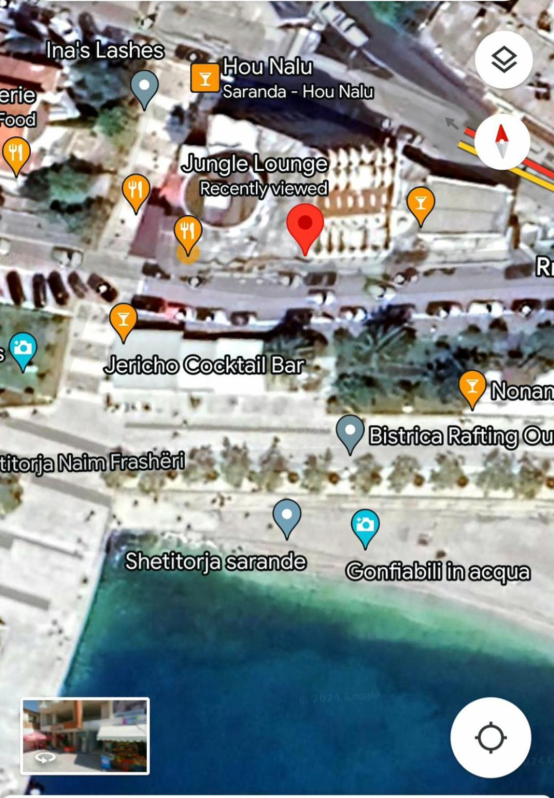 Saranda Promenade Apts Exterior foto